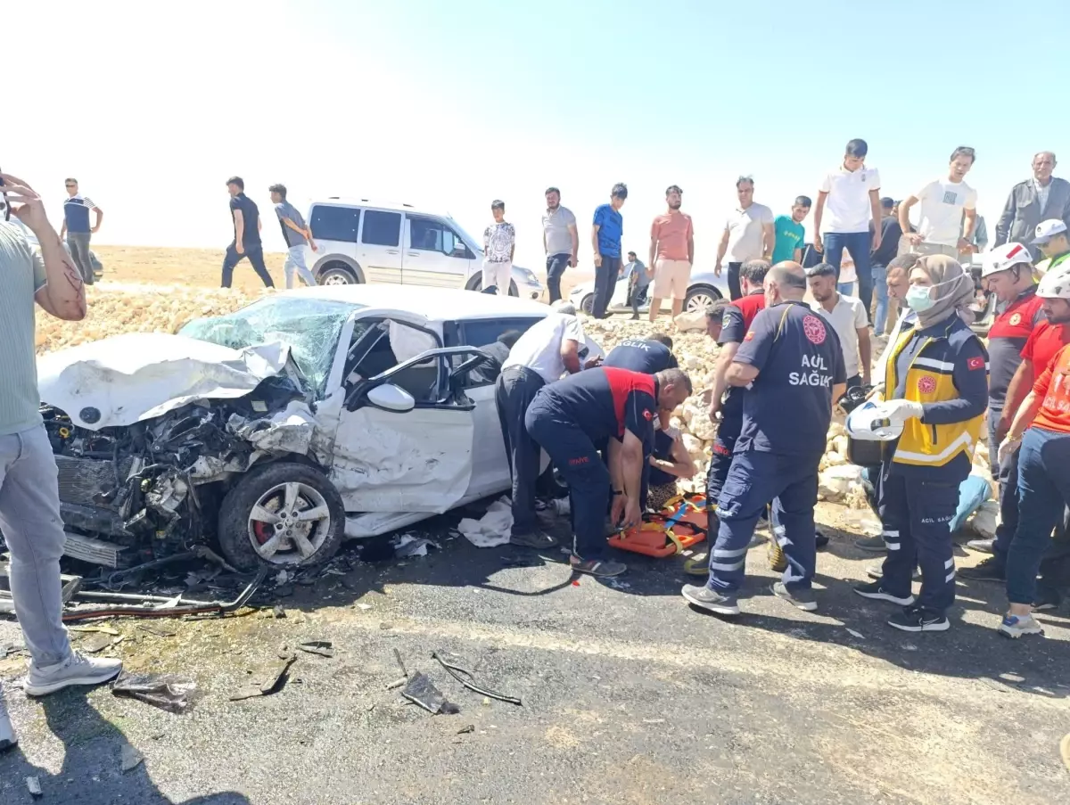 Suruç'ta Trafik Kazası: 5 Yaralı
