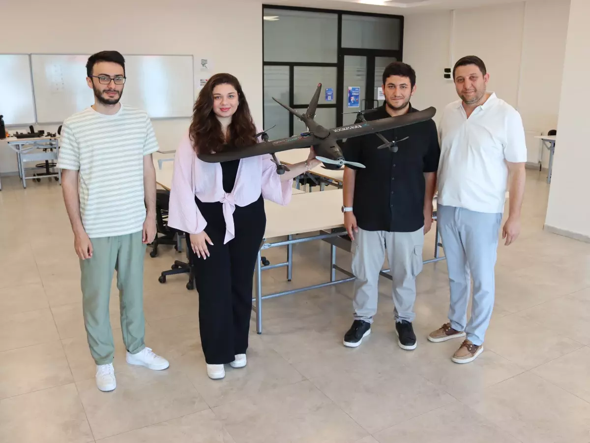 RTEÜ öğrencilerinden afetlerde kullanılmak üzere insansız hava aracı geliştirildi