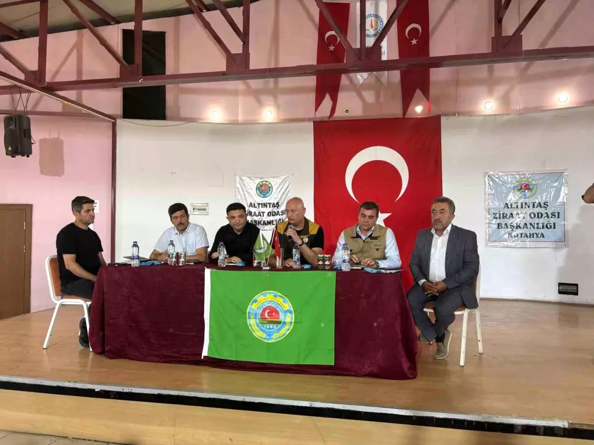 Kütahya'da Tarım Konseyi Toplantısı Yapıldı