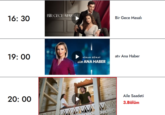 ATV yayın akışı 30 Haziran Pazartesi! ATV'de bugün ne var?