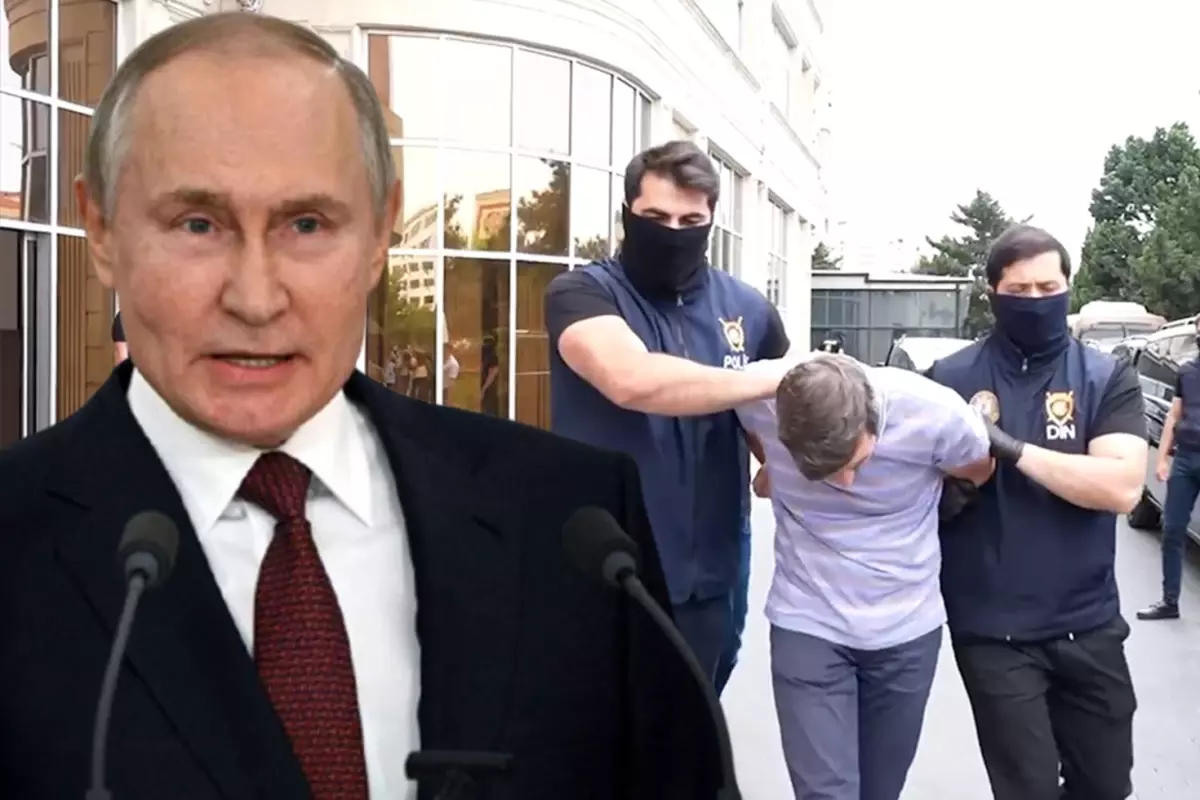 Azerbaycan'da Sputnik ofisine operasyon! Yaka paça gözaltına aldılar