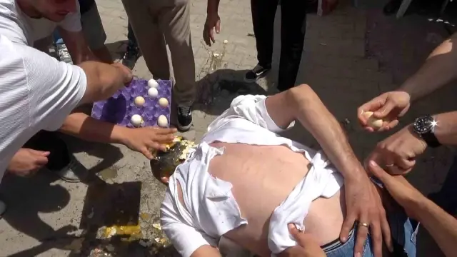 Unprecedented torture for the groom! Nothing was left undone