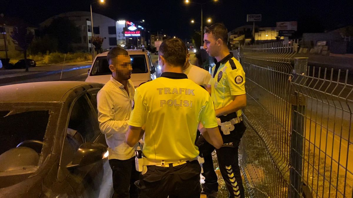 Alkollü Sürücü Gözaltına Alındı