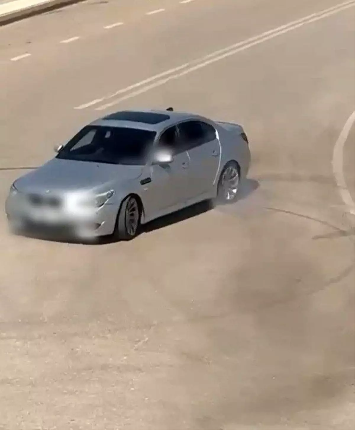 Gaziantep'te Drift Yapan Sürücüye Rekor Cezai İşlem