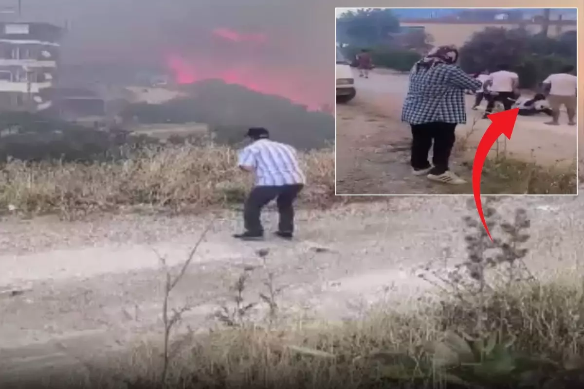 Hatay'da yangın felaketi! Vatandaşların çığlıkları kulakları sağır etti