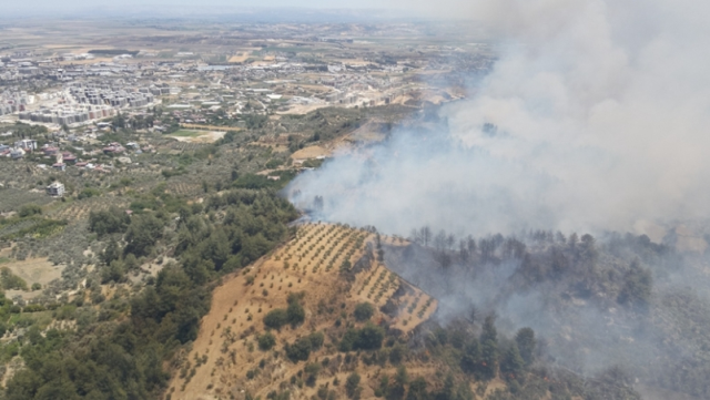 Hatay yangın söndü mü, devam ediyor mu?