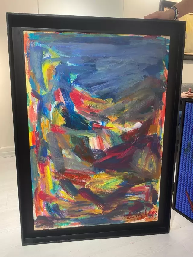 Paintings that were taken in the İBB investigation were found