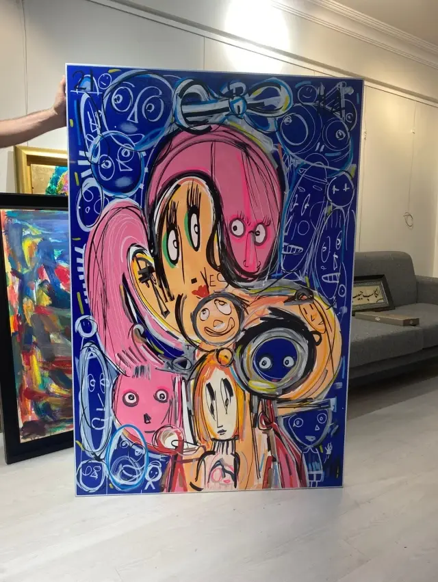 Paintings that were taken in the İBB investigation were found