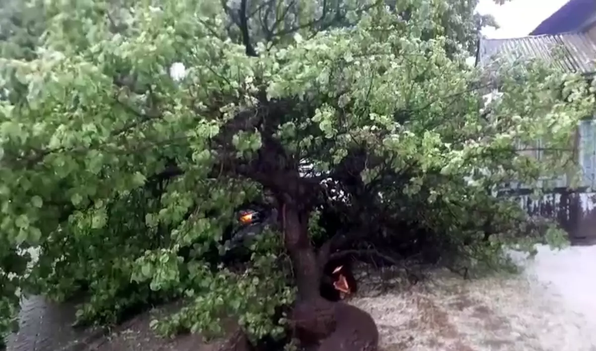 Kars'ta Dolu ve Sağanak, Caddeleri Göle Dönüştürdü