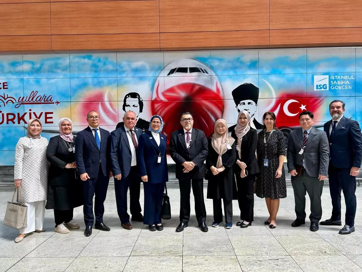 Malezya Ulaştırma Bakan Yardımcısı İstanbul'da Sabiha Gökçen Havalimanı'nı Ziyaret Etti