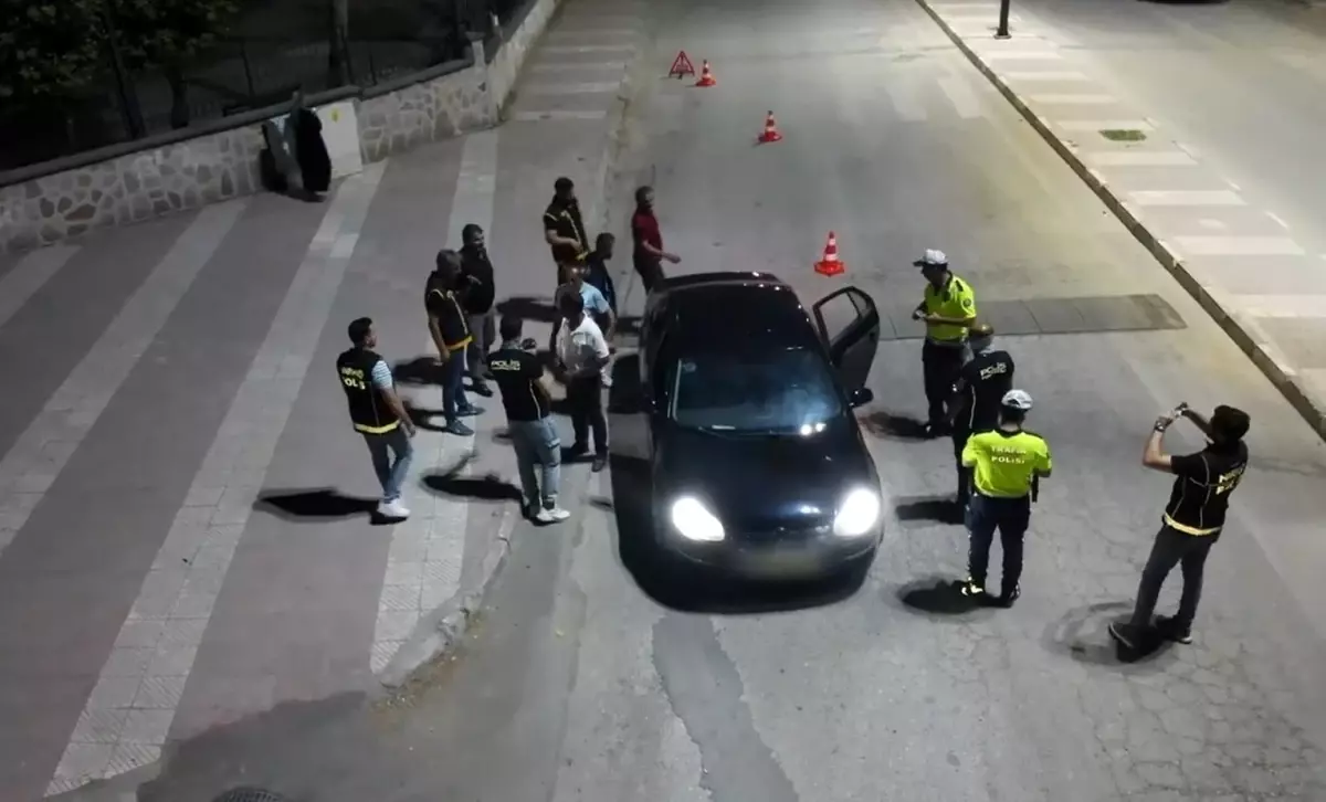 Manisa'da 'Narko-Alan' uygulaması