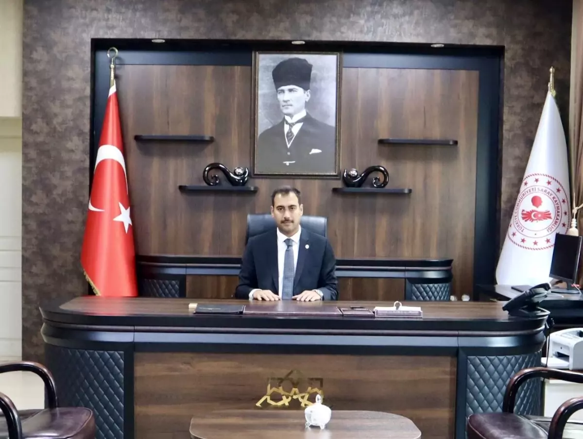 Saray İlçesine Yeni Kaymakam Atandı