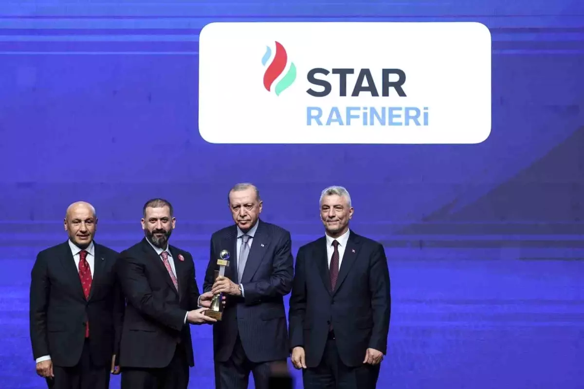 STAR Rafineri, '2024 İhracat Şampiyonları' listesinde 5'inci sırada