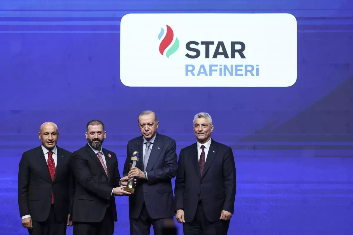 SOCAR Türkiye Grup Şirketi STAR Rafineri, '2024 İhracat Şampiyonları' Listesinde 5. Sırada