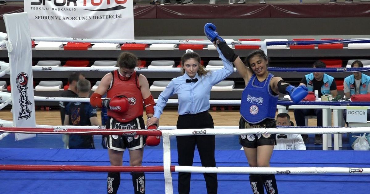 Kırklareli'nde Muaythai Şampiyonası'nda Yarı Final Heyecanı