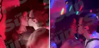 Ünlü şarkıcı gizemli bir kadınla öpüşürken görüntülendi