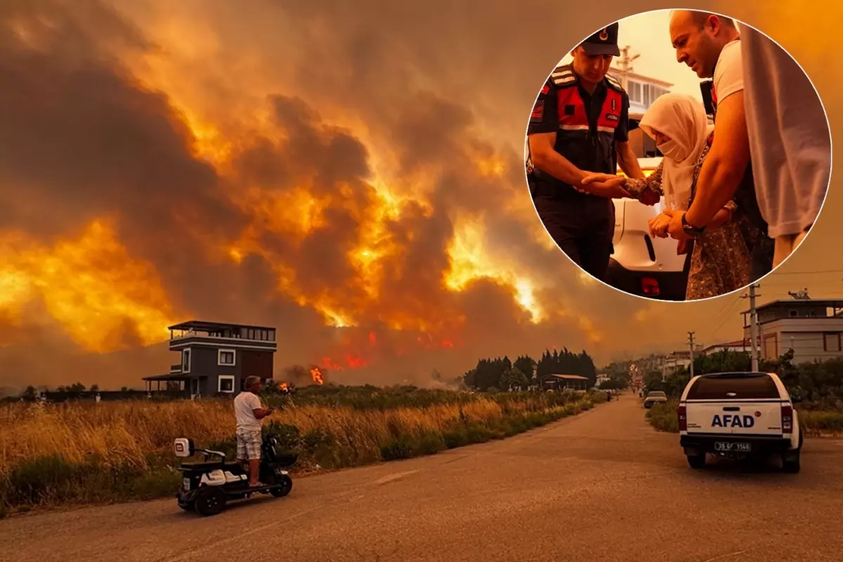 Yangın bölgelerinde mücadele sürerken Meteoroloji'den kötü haber geldi
