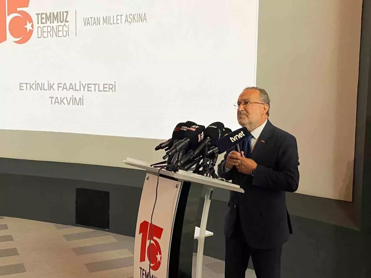 15 Temmuz'da düzenlenecek etkinliklerin lansmanı yapıldı