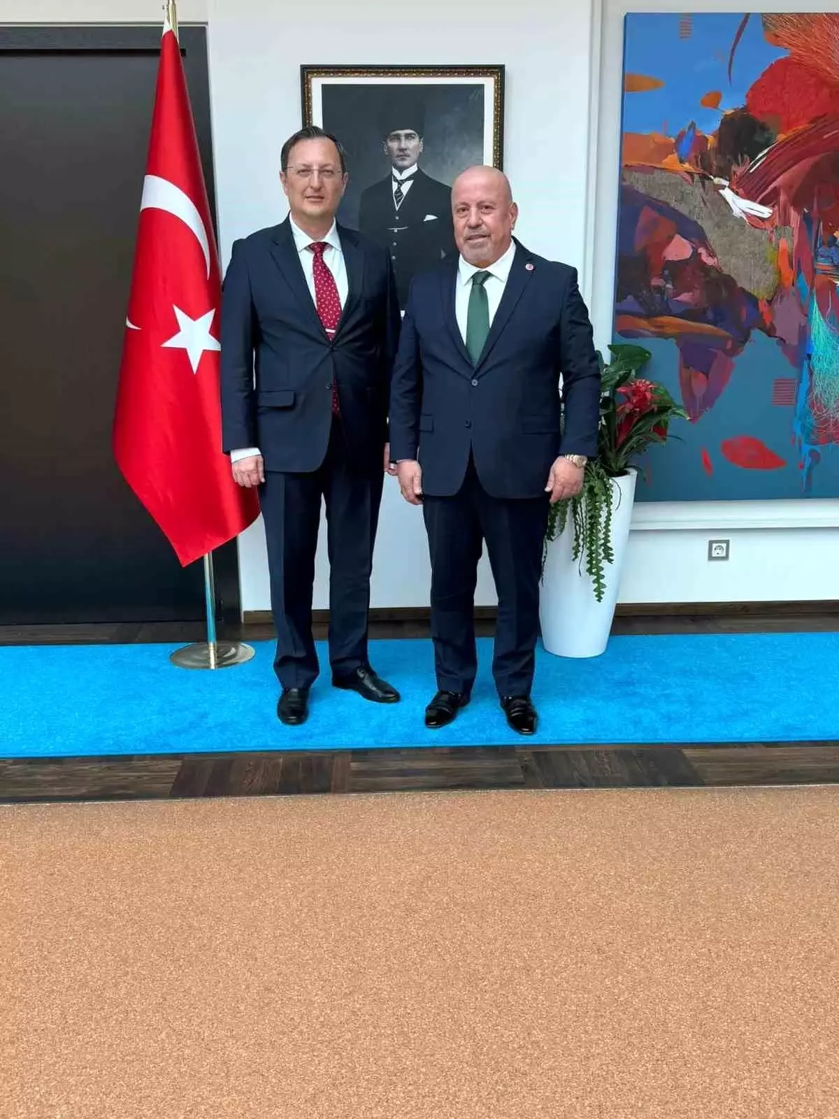 Türk Girişimciler Berlin Büyükelçisi ile Görüştü