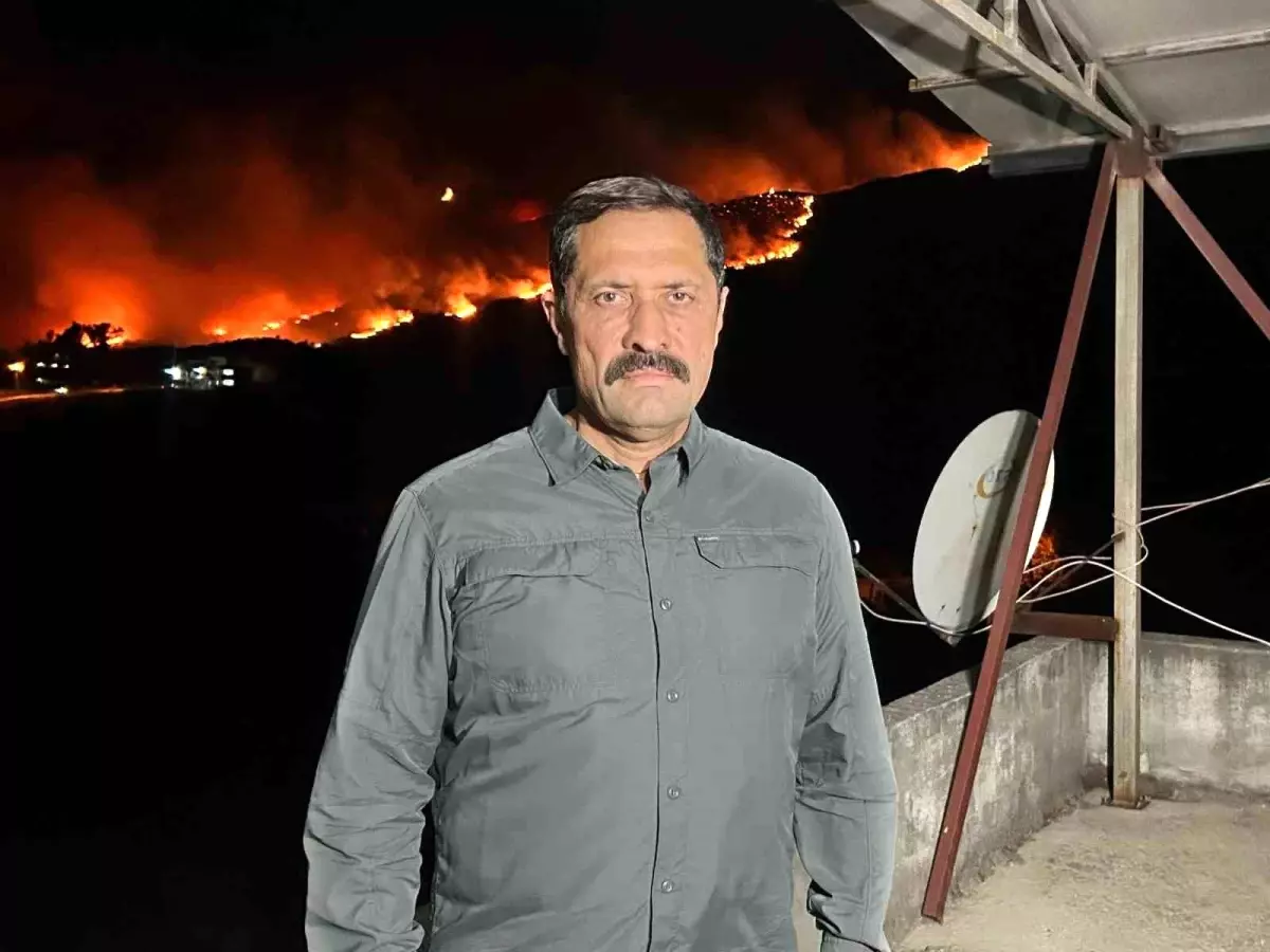 Hatay'da Orman Yangını: 200 Hane Tahliye Edildi