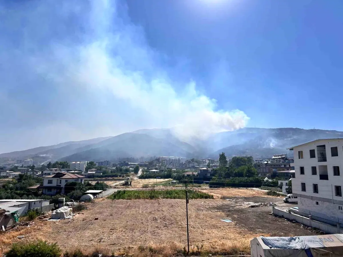 Hatay'da 30 Saat Süren Orman Yangınına Ekipler ve Vatandaşlar Müdahale Ediyor