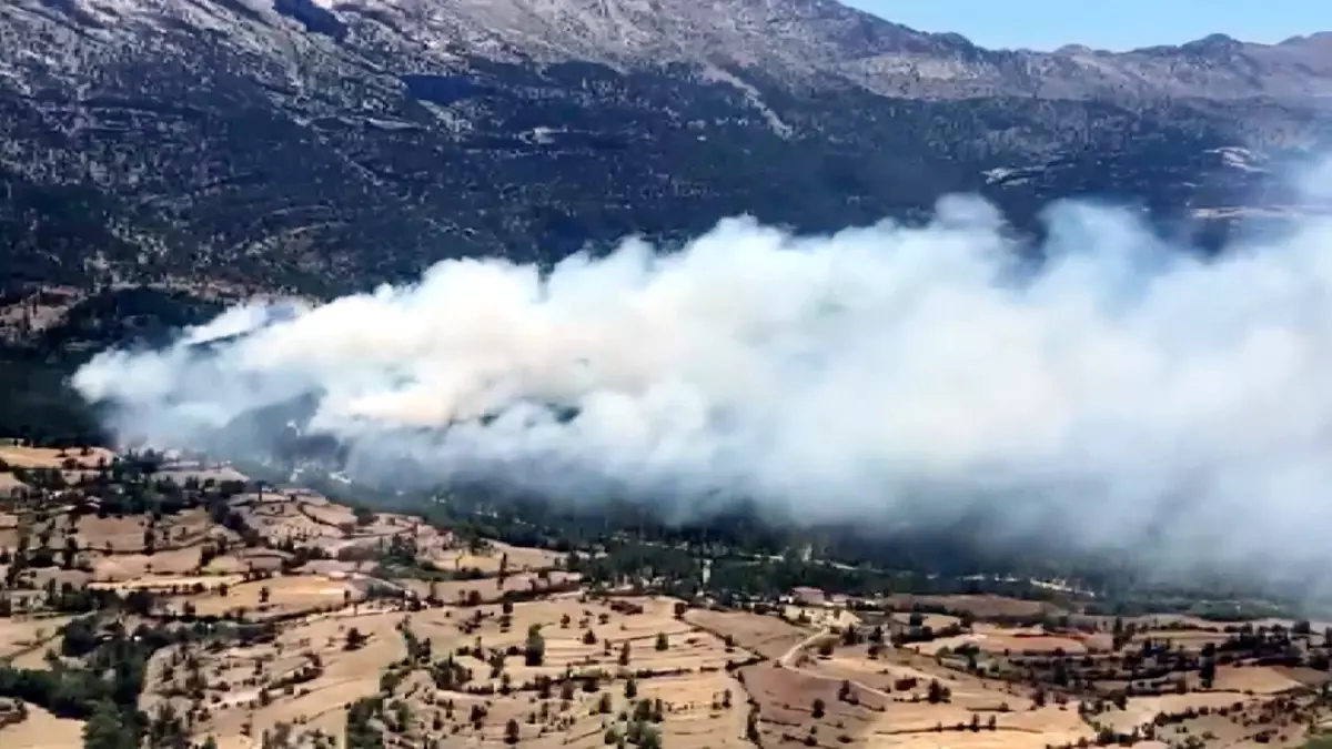 Isparta'da Orman Yangını: Ekipler Müdahaleye Başladı