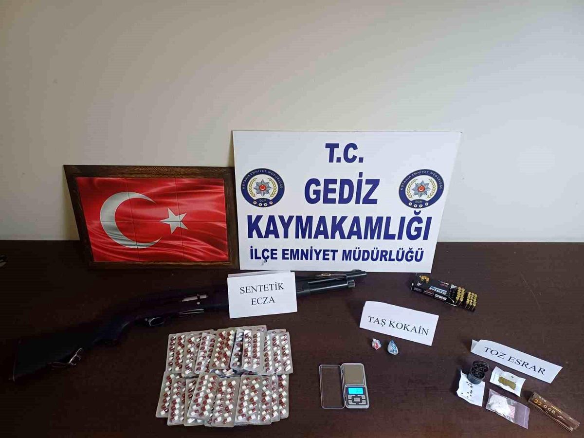 Kütahya'da Uyuşturucu Operasyonu: İki Şüpheli Tutuklandı