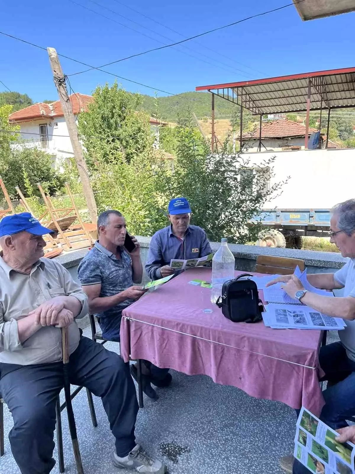 Aydın'da Domates Üreticilerine Zararlı Kontrolü Eğitimi