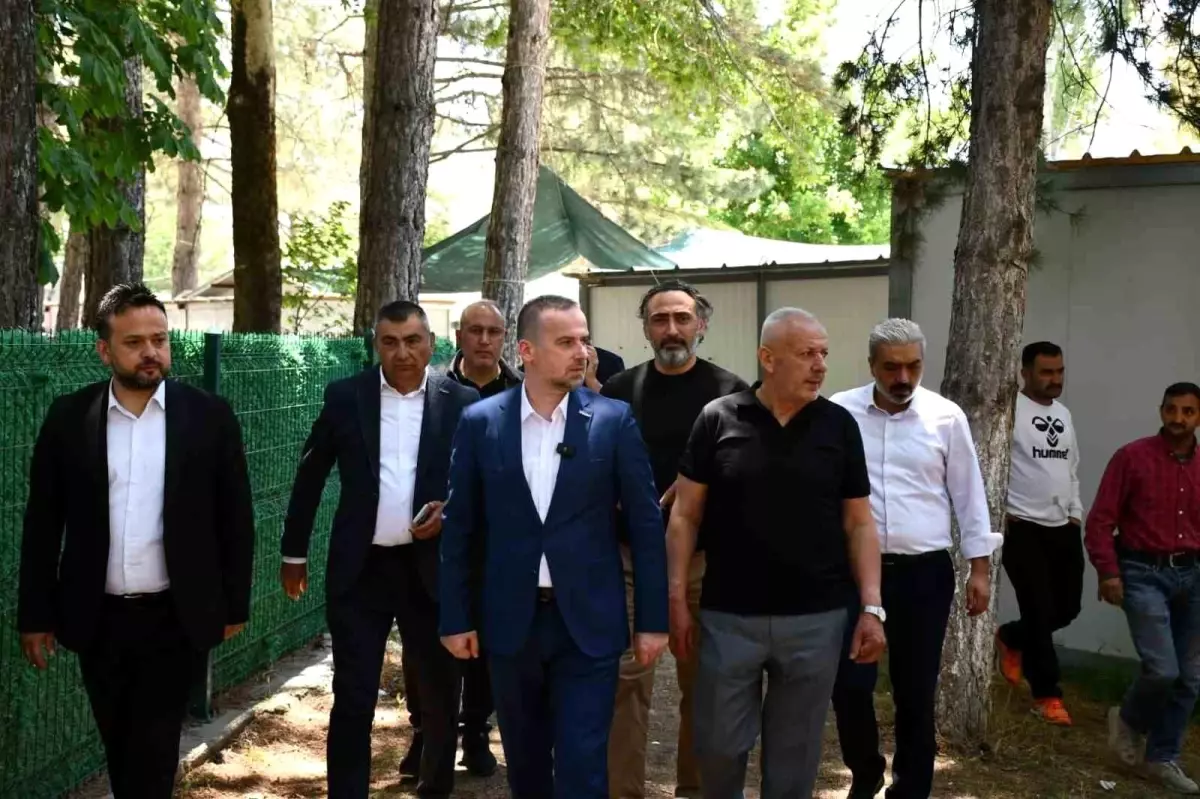 MAGİNDER Başkanı Doğanşehir'deki Esnafı Ziyaret Etti