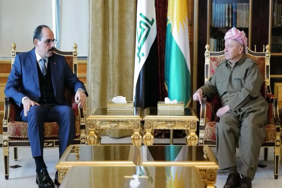 MİT Başkanı İbrahim Kalın'dan Kuzey Irak'ta kritik temaslar