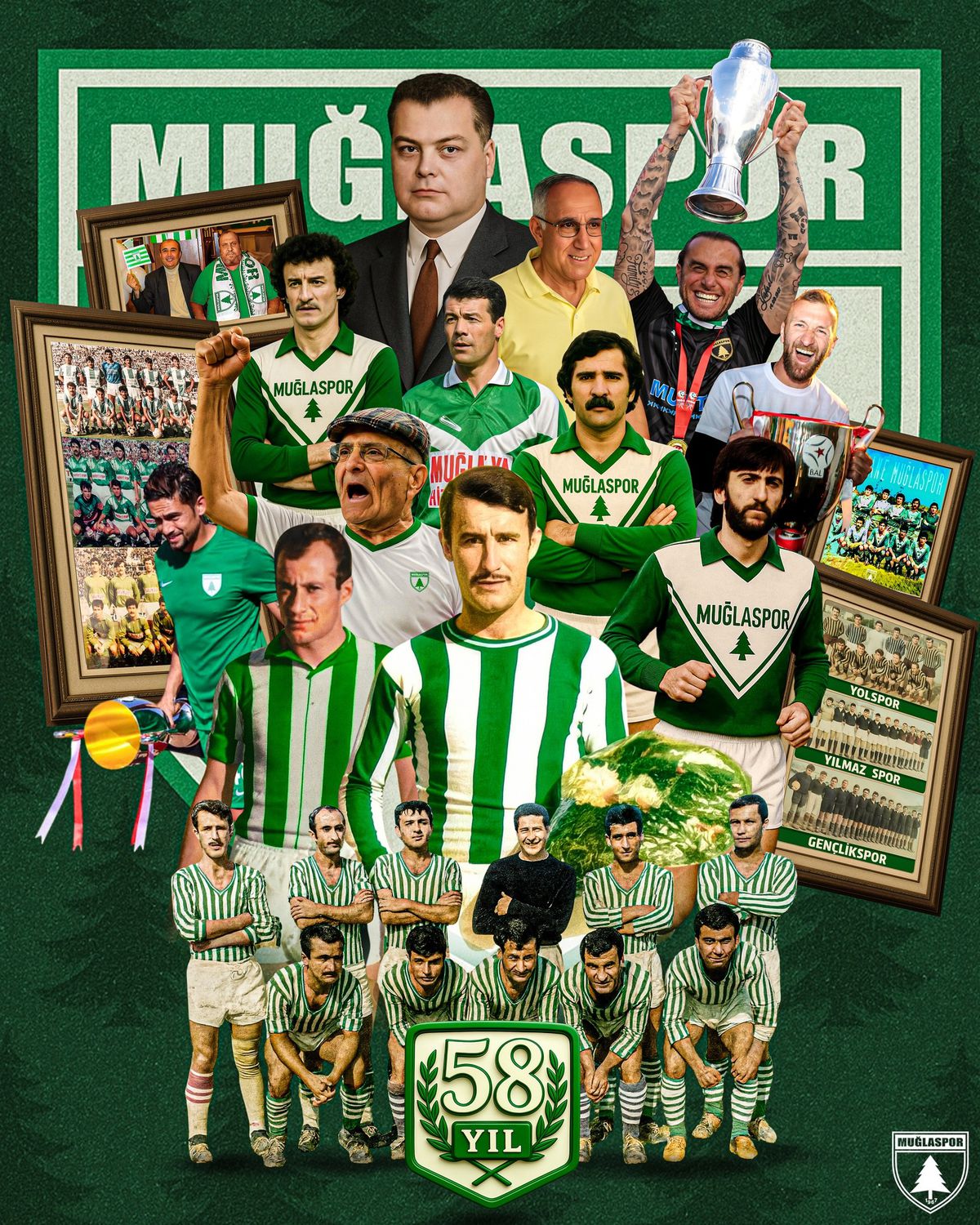 Muğlaspor 58. Yaşını Kutluyor