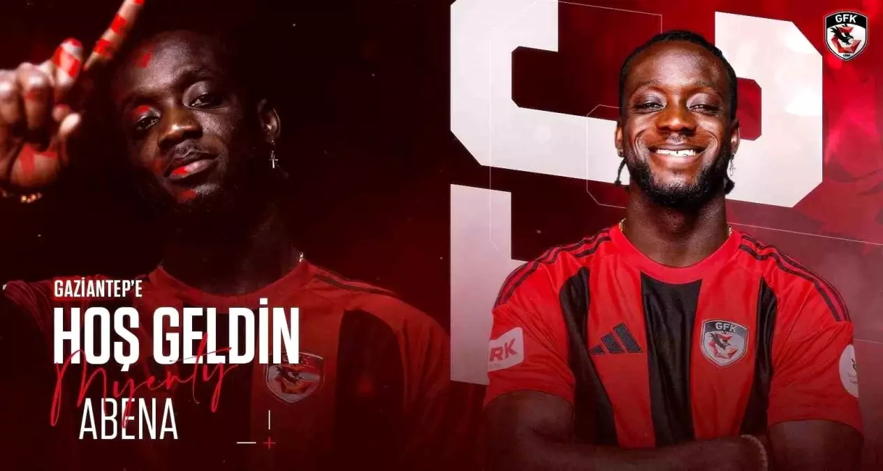 Gaziantep FK, Myenty Abena ile 2 Yıllık Sözleşme İmzaladı