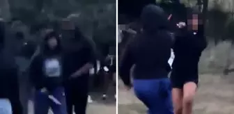 Parkta korkunç anlar! Ekmek bıçağı ile genç kıza saldırdı