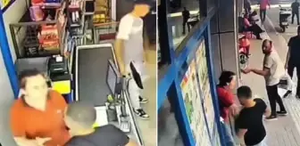 Tartışma yaşadığı kadın kasiyere yumruk attı