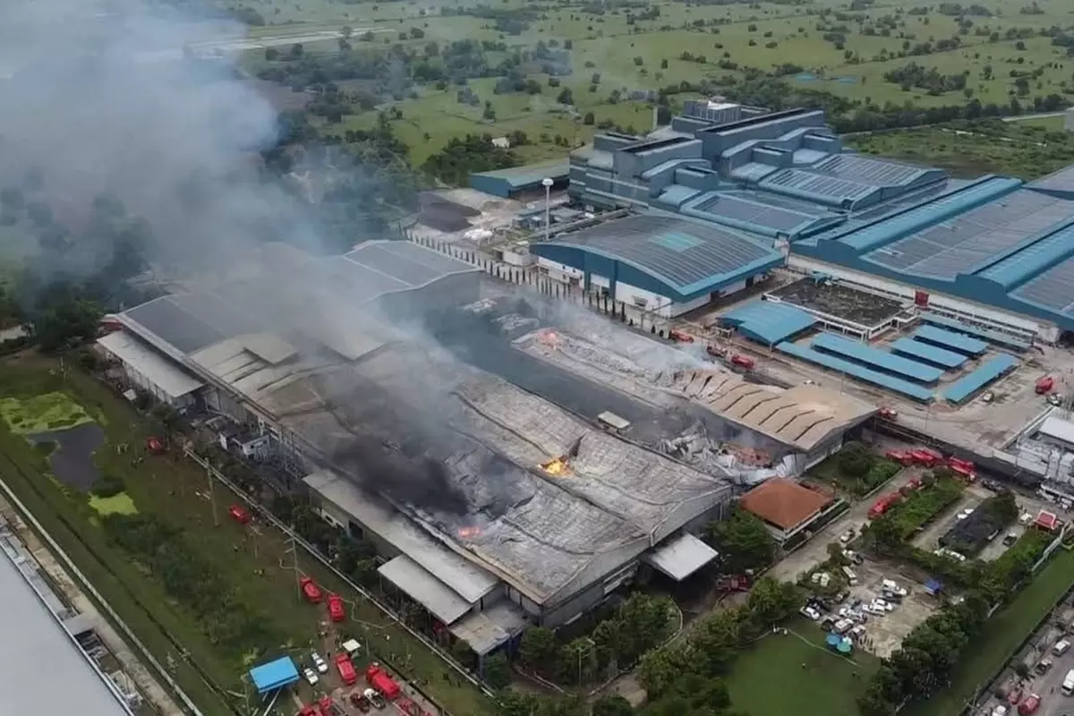 Tayland'da kağıt fabrikasında yangın: 8 ölü, 26 yaralı