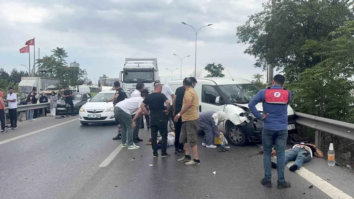 Tuzla D-100 Karayolunda Motosiklet Kazası: 2 Yaralı