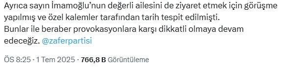 Ümit Özdağ's justification for the CHP rally ban: 'Leman'