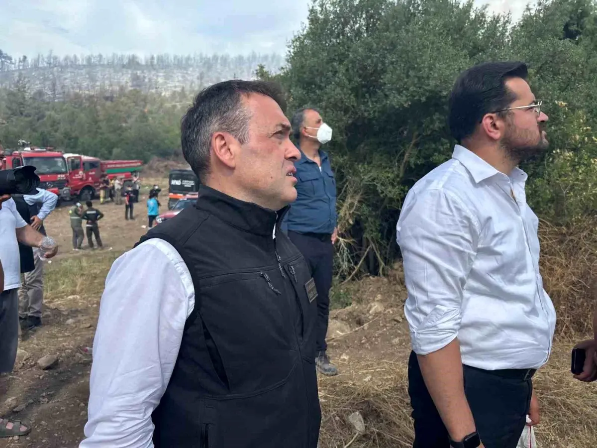 Bilecik'te Orman Yangını Söndürme Çalışmaları Sürüyor