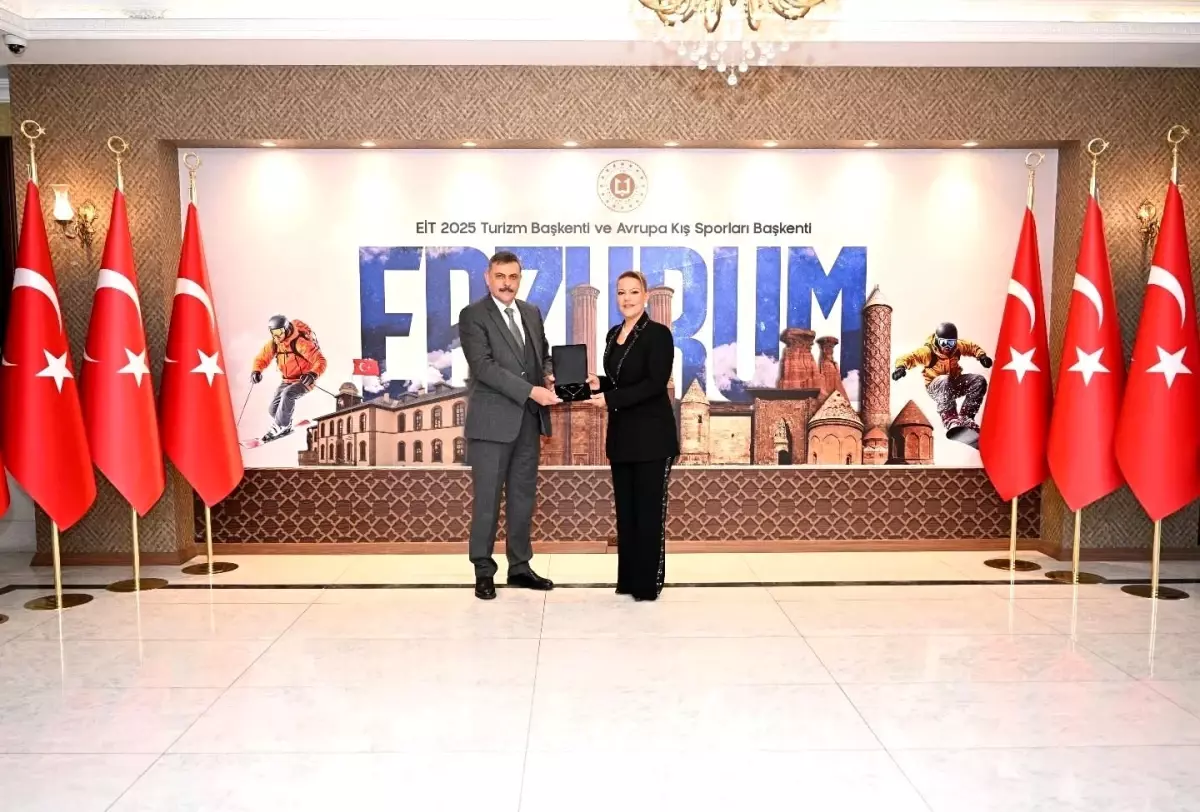 Yargı Mensuplarından Vali Çiftçi'ye Veda Ziyareti