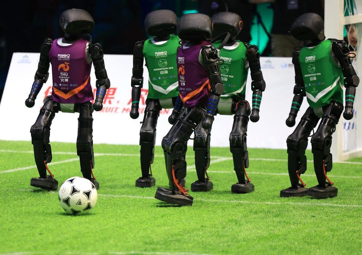 Beijing'de Dünya İnsansı Robot Oyunları Düzenleniyor