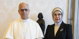 Emine Erdoğan, Papa 14. Leo ile görüştü