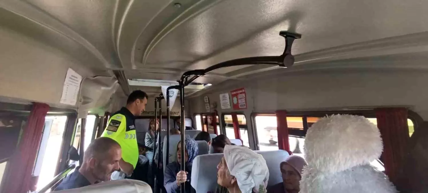 Nazilli'de Jandarmadan Emniyet Kemeri Uygulaması