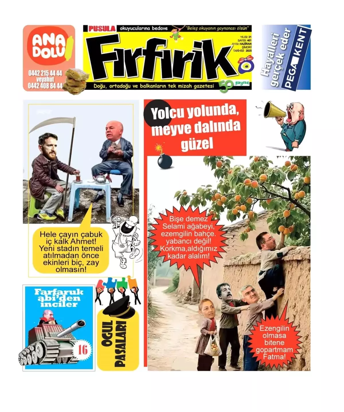 Fırfırik Dergisinden Hz. Muhammed'e Yönelik Karikatüre Kınama