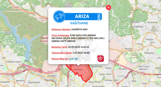 İstanbul KAĞITHANE su kesintisi! 2-3 Temmuz İSKİ Kağıthane su kesintisi ne zaman bitecek, sular ne zaman gelecek?