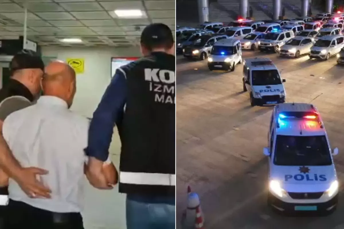 İzmir'deki operasyonun kapsamı genişledi! İşte Tunç Soyer'in gözaltına alındığı anlar
