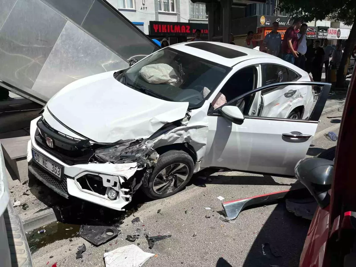 Kayseri'de Trafik Kazası: 1 Yaralı