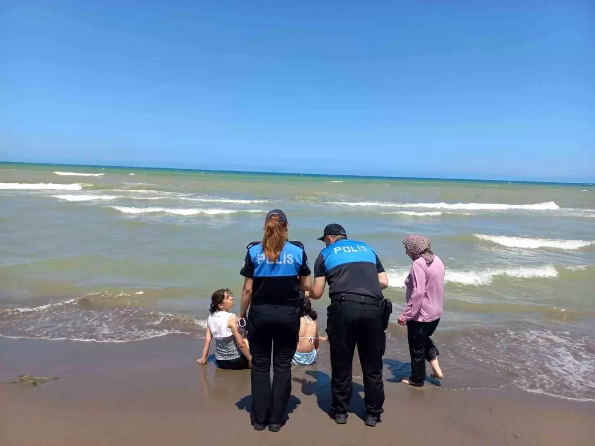 Samsun'da Emniyet'ten Boğulma Vakalarına Karşı Farkındalık Çalışması