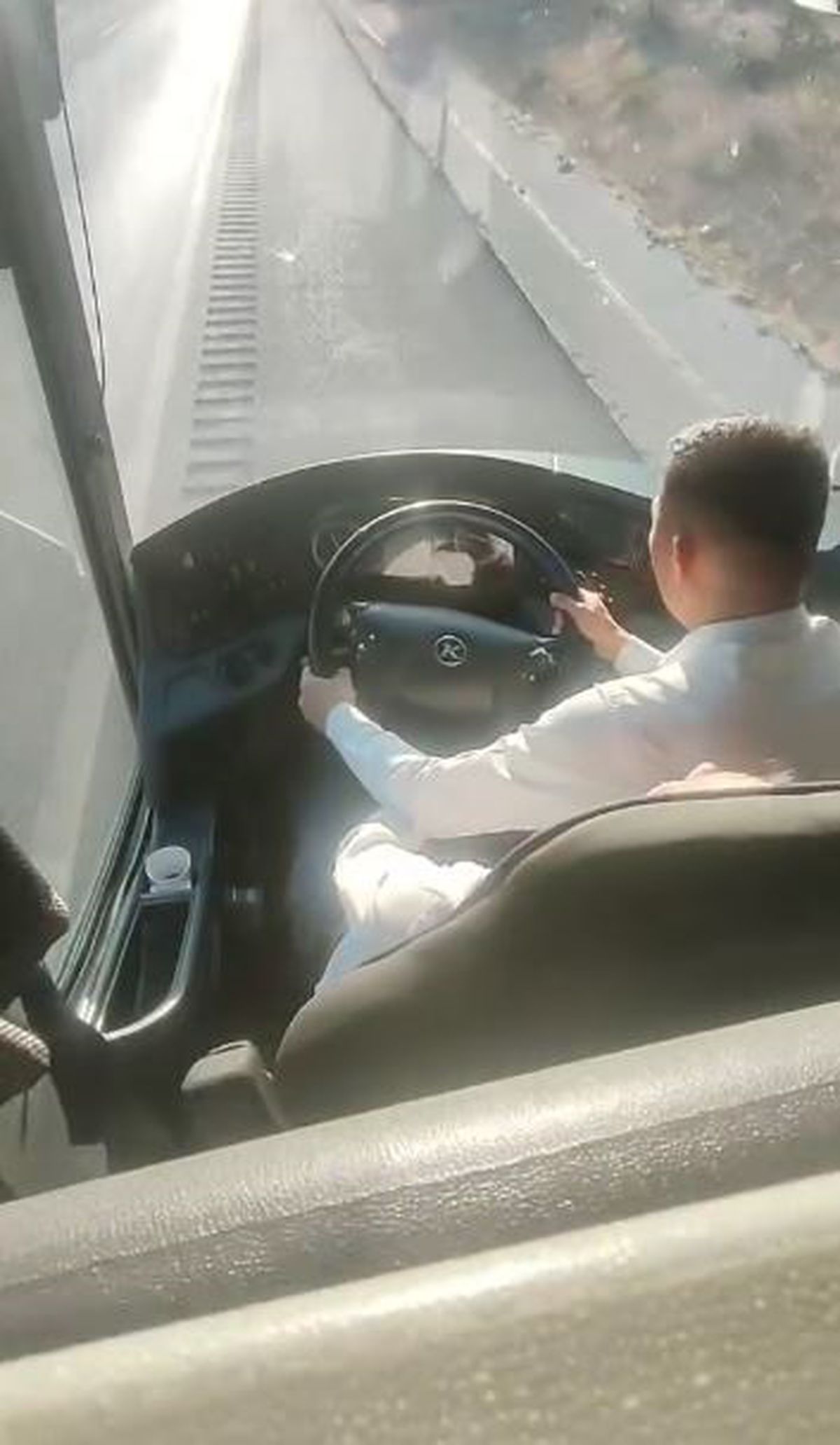 Otobüs Şoförü Bayıldı, Muavin Kazayı Önledi