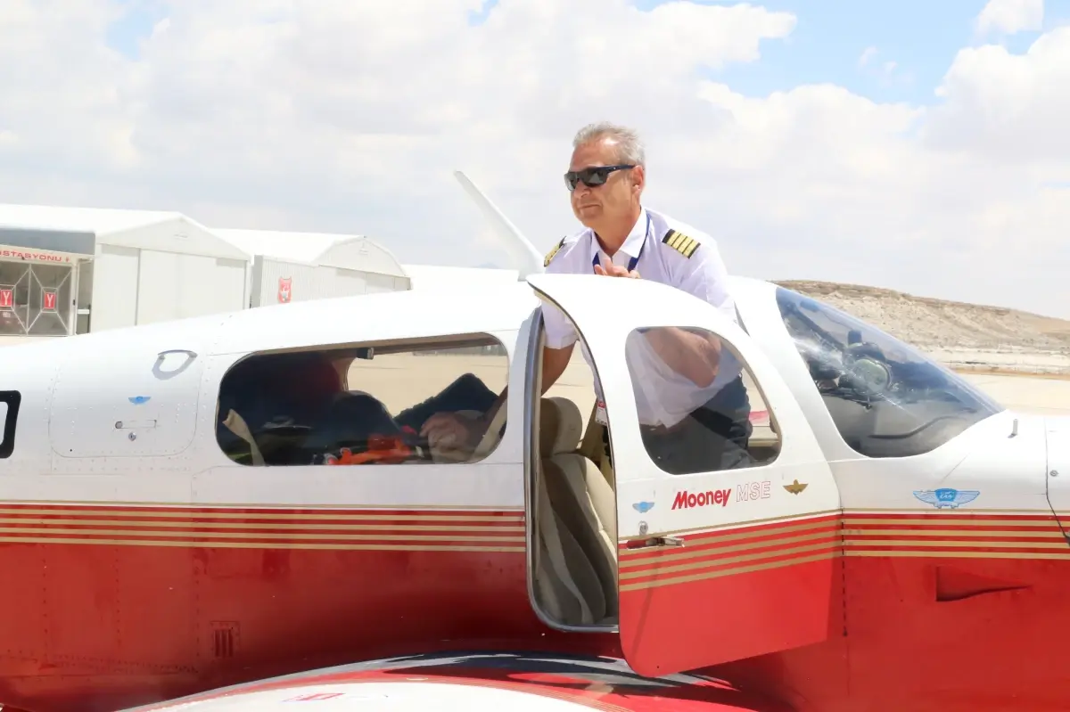 Eskişehir'den Kalkan Uçak Kaza Kırıma Uğradı