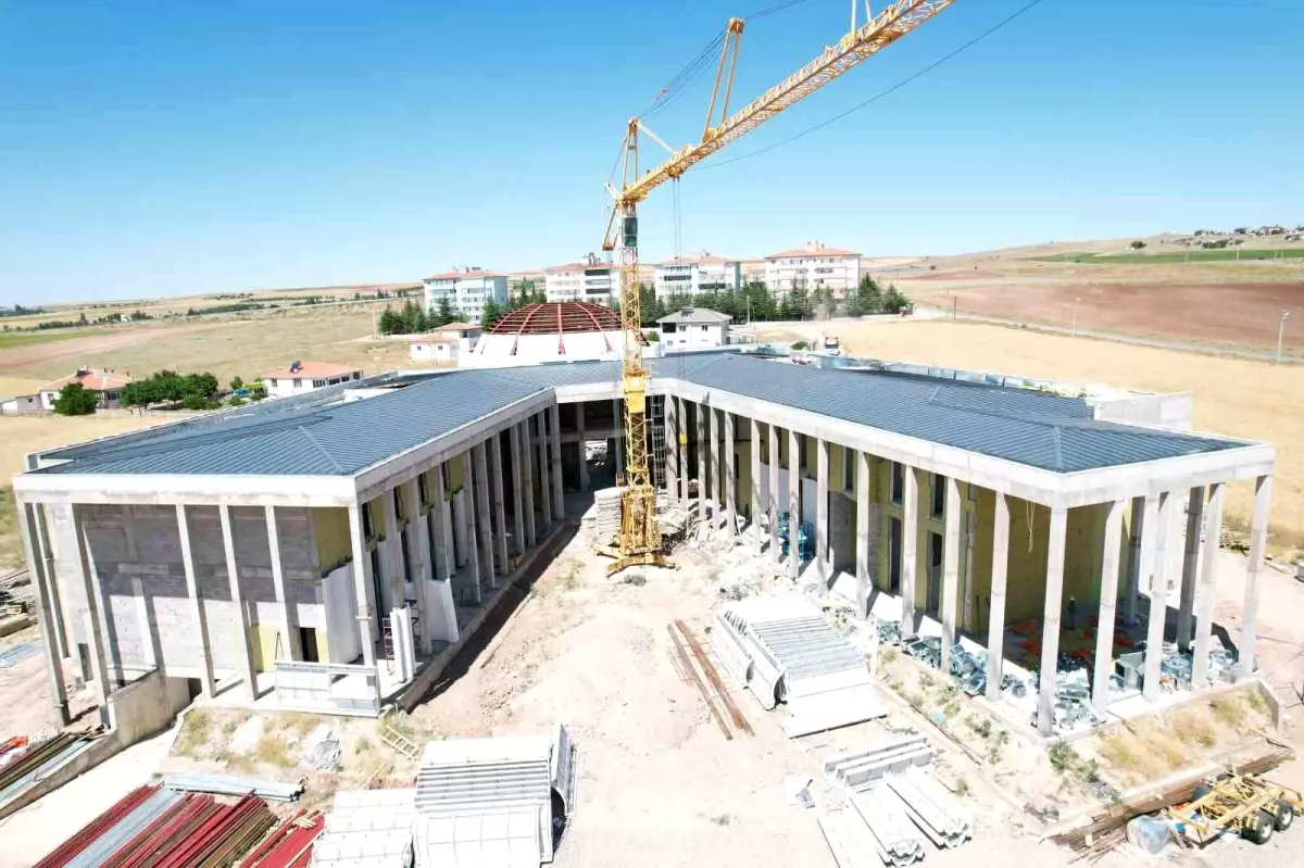 Hacıbektaş'ta Türkiye'nin En Büyük Cemevi İnşaatı Devam Ediyor